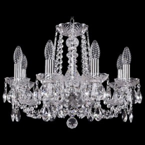 Подвесная люстра Bohemia Ivele Crystal 1402 1402/8/160/Ni в Воткинске - votkinsk.mebel24.online | фото