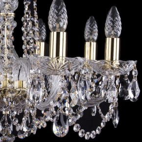 Подвесная люстра Bohemia Ivele Crystal 1402 1402/8/195/G/tube в Воткинске - votkinsk.mebel24.online | фото 2