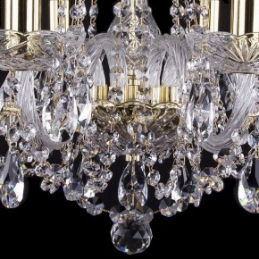 Подвесная люстра Bohemia Ivele Crystal 1402 1402/8/195/G/tube в Воткинске - votkinsk.mebel24.online | фото 3
