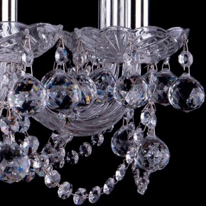 Подвесная люстра Bohemia Ivele Crystal 1402 1402/8/195/Ni/Balls в Воткинске - votkinsk.mebel24.online | фото 3
