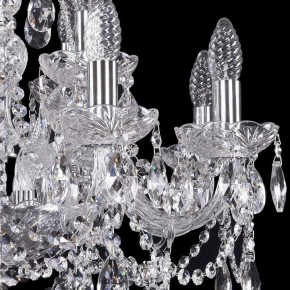 Подвесная люстра Bohemia Ivele Crystal 1411 1411/8+4/195/Ni в Воткинске - votkinsk.mebel24.online | фото 2