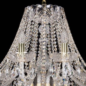 Подвесная люстра Bohemia Ivele Crystal 1413 1413/18/400/G в Воткинске - votkinsk.mebel24.online | фото 4