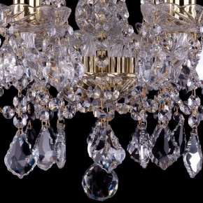 Подвесная люстра Bohemia Ivele Crystal 1413 1413/6/141/G/Leafs в Воткинске - votkinsk.mebel24.online | фото 3