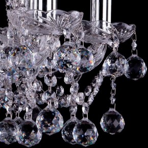 Подвесная люстра Bohemia Ivele Crystal 1413 1413/6/141/Ni/Balls в Воткинске - votkinsk.mebel24.online | фото 3
