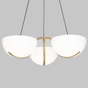 Подвесная люстра Eurosvet Emisfero 50083/3 LED золото в Воткинске - votkinsk.mebel24.online | фото