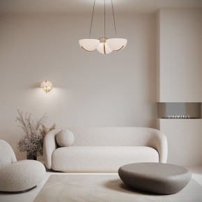 Подвесная люстра Eurosvet Emisfero 50083/3 LED золото в Воткинске - votkinsk.mebel24.online | фото 4