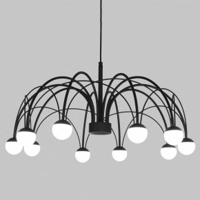 Подвесная люстра Eurosvet Ragno 90034/10 LED черный в Воткинске - votkinsk.mebel24.online | фото