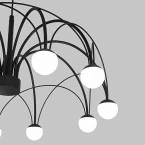 Подвесная люстра Eurosvet Ragno 90034/10 LED черный в Воткинске - votkinsk.mebel24.online | фото 6