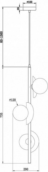 Подвесная люстра Freya Sepia FR5391PL-03CFL в Воткинске - votkinsk.mebel24.online | фото 6