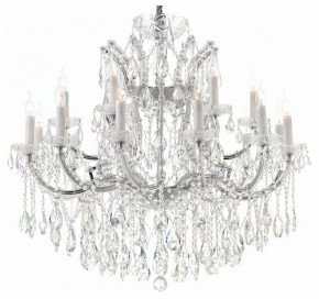 Подвесная люстра iLamp Diamond 6071-18 CR+CL в Воткинске - votkinsk.mebel24.online | фото