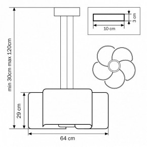 Подвесная люстра Lightstar Pittore 811152 в Воткинске - votkinsk.mebel24.online | фото 4