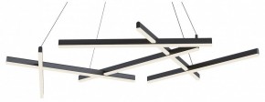 Подвесная люстра Maytoni Line MOD016PL-L80BK в Воткинске - votkinsk.mebel24.online | фото