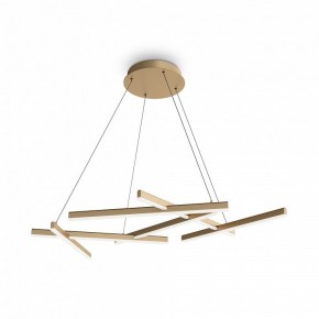 Подвесная люстра Maytoni Line MOD016PL-L80GK в Воткинске - votkinsk.mebel24.online | фото 3