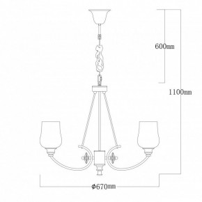 Подвесная люстра MW-Light Палермо 27 386017706 в Воткинске - votkinsk.mebel24.online | фото 9