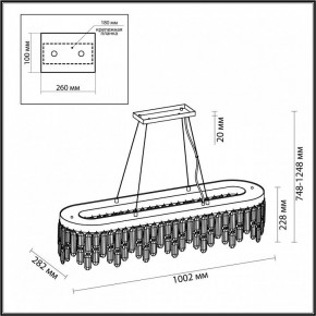 Подвесная люстра Odeon Light Dakisa 4986/12 в Воткинске - votkinsk.mebel24.online | фото 6