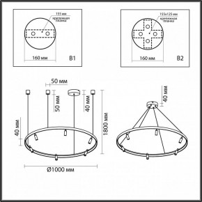 Подвесная люстра Odeon Light Fonda 4317/93L в Воткинске - votkinsk.mebel24.online | фото 6