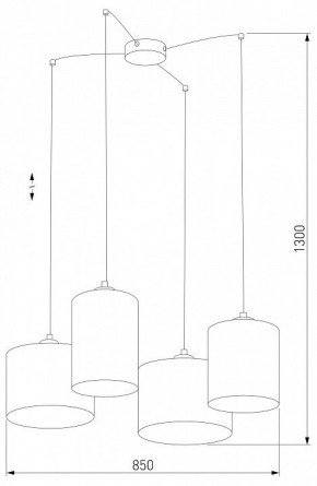 Подвесная люстра TK Lighting Juta 6585 Juta в Воткинске - votkinsk.mebel24.online | фото 2