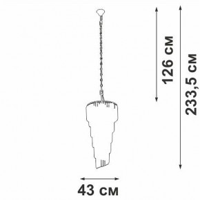 Подвесная люстра Vitaluce V5311 V5311-0/13 в Воткинске - votkinsk.mebel24.online | фото 2