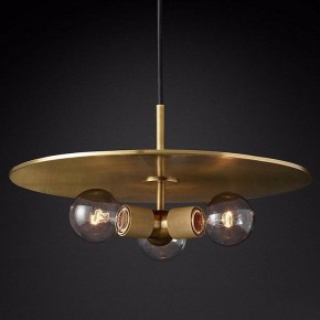 Подвесной светильник Imperiumloft Rh Utilitaire Disk Triple Pendant 40.2339 в Воткинске - votkinsk.mebel24.online | фото