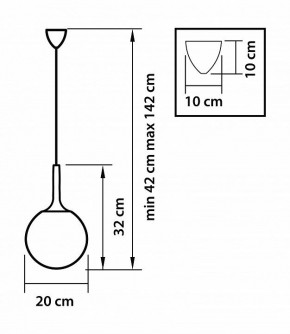 Подвесной светильник Lightstar Globo 813022 в Воткинске - votkinsk.mebel24.online | фото 3