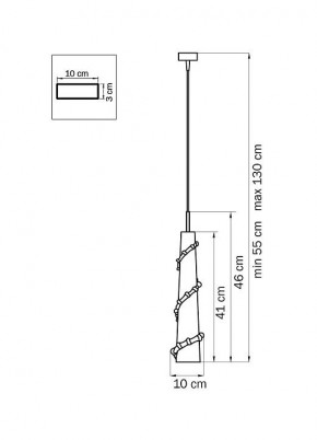 Подвесной светильник Lightstar Petalo 804310 в Воткинске - votkinsk.mebel24.online | фото 4