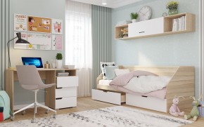 Полка 2032 АНТАЛИЯ (Сонома/Белый софт) в Воткинске - votkinsk.mebel24.online | фото 2