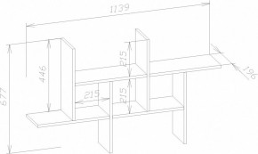 Полка навесная ПК-6 в Воткинске - votkinsk.mebel24.online | фото 4