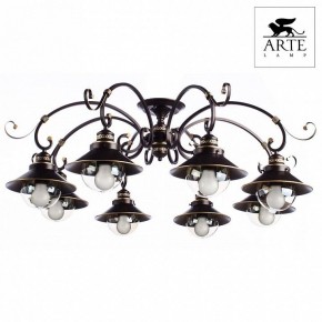 Потолочная люстра Arte Lamp Grazioso A4577PL-8CK в Воткинске - votkinsk.mebel24.online | фото 2