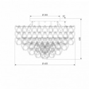 Потолочная люстра Bogate-s Cappio 380/8 в Воткинске - votkinsk.mebel24.online | фото 5