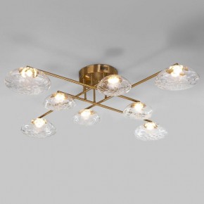 Потолочная люстра Eurosvet Ripple 50389 LED латунь в Воткинске - votkinsk.mebel24.online | фото