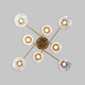 Потолочная люстра Eurosvet Ripple 50389 LED латунь в Воткинске - votkinsk.mebel24.online | фото 3