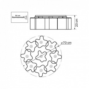 Потолочная люстра Lightstar Nubi 802090 в Воткинске - votkinsk.mebel24.online | фото 5