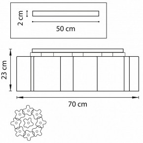 Потолочная люстра Lightstar Nubi 802093 в Воткинске - votkinsk.mebel24.online | фото 2