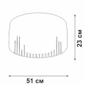 Потолочная люстра Vitaluce V5180 V5180-1/8PL в Воткинске - votkinsk.mebel24.online | фото 5