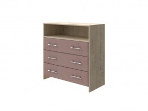 PROxSON Комод Varna (ЛДСП Бунратти+ткань Бунратти/Ultra Горячий шоколад) 90x40 в Воткинске - votkinsk.mebel24.online | фото