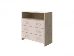 PROxSON Комод Varna (ЛДСП Бунратти+ткань Бунратти/Ultra Суфле) 90x40 в Воткинске - votkinsk.mebel24.online | фото