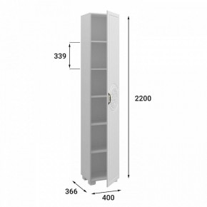 Шкаф для белья Монблан МБ-22К в Воткинске - votkinsk.mebel24.online | фото 5