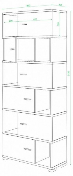 Шкаф комбинированный Домино СБ-30/6 в Воткинске - votkinsk.mebel24.online | фото 3