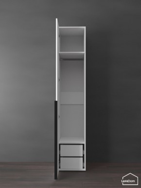 Шкаф Linnea MHR-1-3 2050х400х510 (Белый-М 11.1.1) в Воткинске - votkinsk.mebel24.online | фото 6