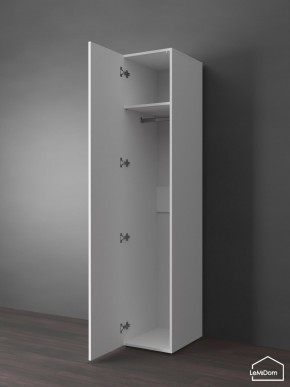 Шкаф Linnea MHR-1PO 2050х400х510 (Белый-М 11.1.2) в Воткинске - votkinsk.mebel24.online | фото 4