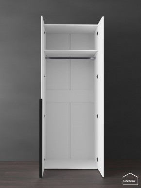 Шкаф Linnea MHR-2 2050х800х510 (Белый-М 11.1.1) в Воткинске - votkinsk.mebel24.online | фото 4