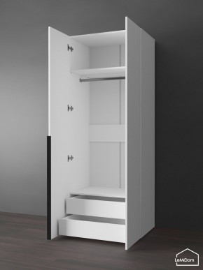 Шкаф Linnea MHR-2-3 2050х800х510 (Белый-М 11.1.2) в Воткинске - votkinsk.mebel24.online | фото 5