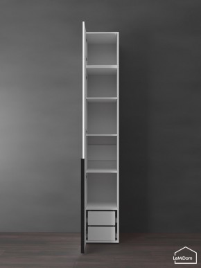 Шкаф с антресолью Linnea MHR-1A-4 2450х400х510 (Белый-М 11.1.2) в Воткинске - votkinsk.mebel24.online | фото 6