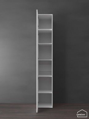 Шкаф с антресолью Linnea MHR-1POA-2 2450х400х510 (Белый-М 11.1.2) в Воткинске - votkinsk.mebel24.online | фото 4