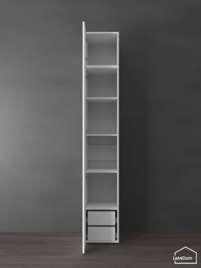 Шкаф с антресолью Linnea MHR-1POA-4 2450х400х510 (Белый-М 11.1.2) в Воткинске - votkinsk.mebel24.online | фото 6