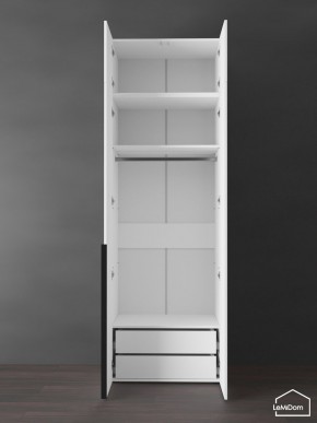 Шкаф с антресолью Linnea MHR-2A-3 2450х800х510 (Белый-М 11.1.1) в Воткинске - votkinsk.mebel24.online | фото 6