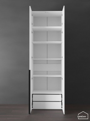 Шкаф с антресолью Linnea MHR-2A-4 2450х800х510 (Белый-М 11.1.1) в Воткинске - votkinsk.mebel24.online | фото 6