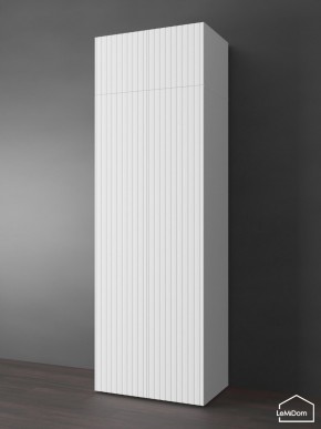 Шкаф с антресолью Linnea MHR-2POA-3 2450х800х510 (Белый-М 11.1.2) в Воткинске - votkinsk.mebel24.online | фото 1