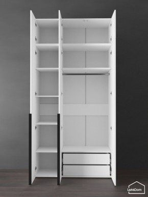 Шкаф с антресолью Linnea MHR-3A-2 2450х1200х510 (Белый-М 11.1.1) в Воткинске - votkinsk.mebel24.online | фото 6