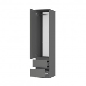 Спальня Симпл (графит) модульная в Воткинске - votkinsk.mebel24.online | фото 15